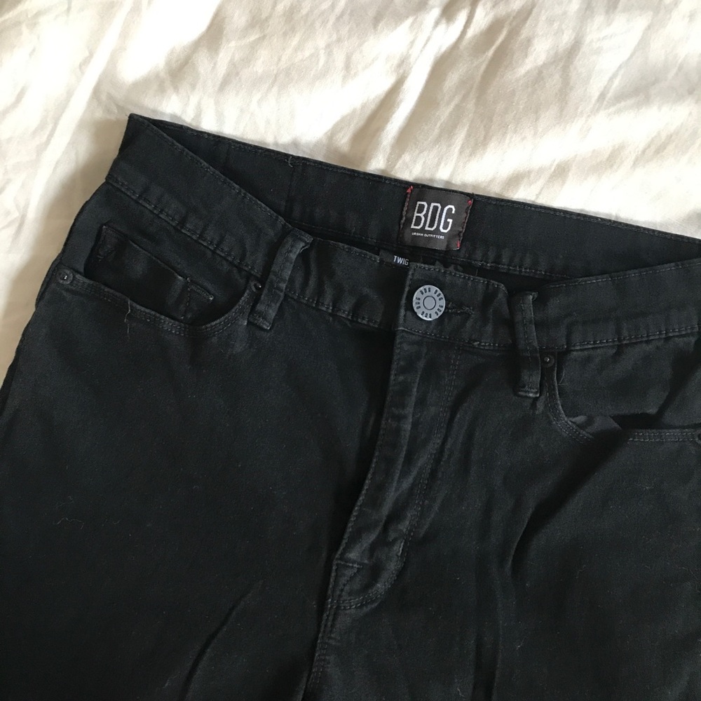 BDG Black Skinny Jeans